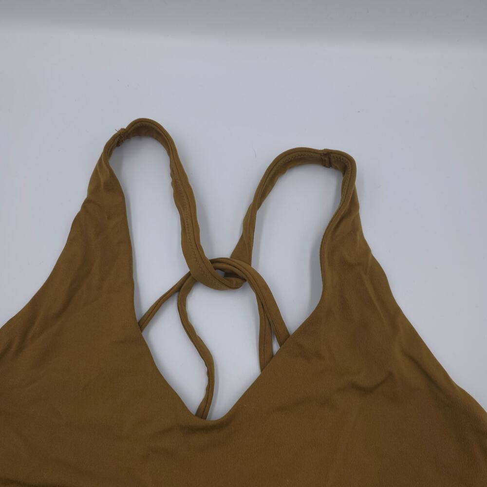 Aerie Real Me Real Charge Bralette in Olive Size L - Picture 2 of 6